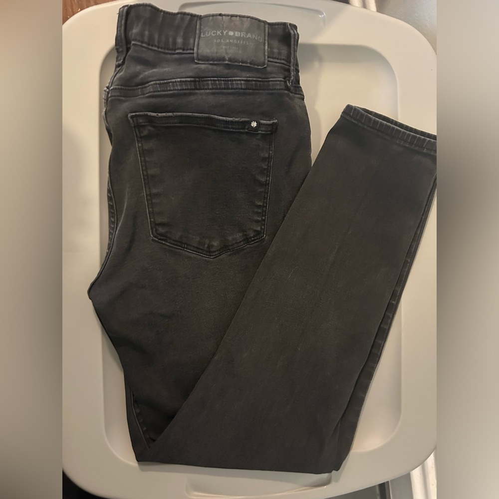 Lucky brand low rise skinny jeans size 10